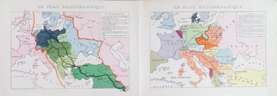 Pan-Germanic and Anti-Germanic Plans for the Division of Europe after the Great War of 1914 by Czech School